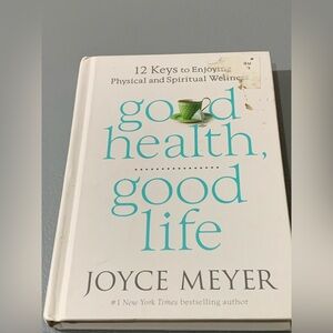 Joyce Meyer 'Good Health, Good Life' Book - White Cover